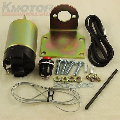 Nuevo Raspado La Puerta Manija Tronco Solenoide Popper Kit S 3