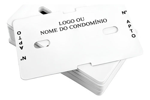 2 Travas P/ Carrinho De Compras + 60 Cartões Personalizados 3