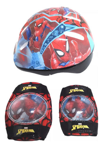 Disney Set De Casco Y Protección Spiderman - Original 0