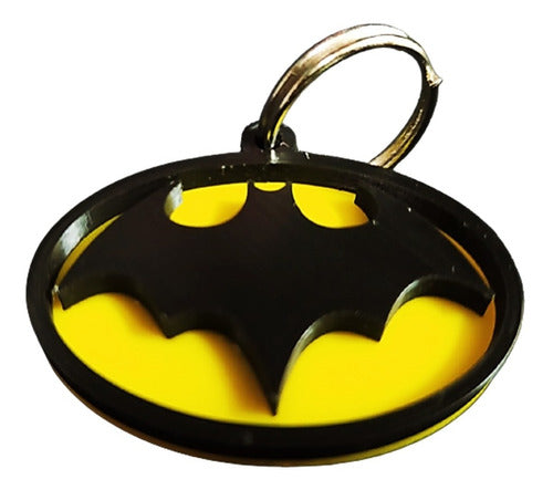 MR CHAPI Batman Identification Tag 3D for Dogs and Cats 0