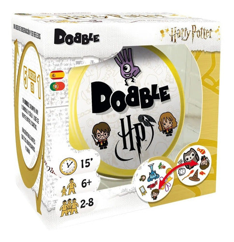 Harry Potter Juego Mesa Asmodee Juego De Cartas Dobble Febo 0