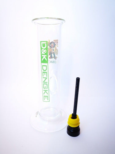 Bong Pyrex Dyk Water Pipe 15 cm with Reinforced Base Pipes 1