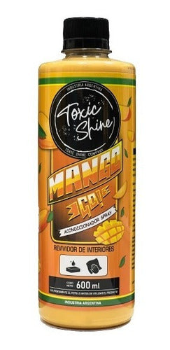 Toxic Shine Mango Go Acondicionador Plasticos Interiores Trim Toxic Shin 0