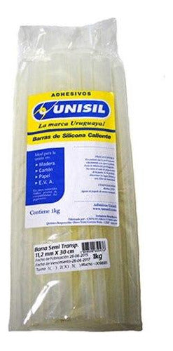 Unisil Thick Silicone Bar 11mm x 30cm 1kg G P 1