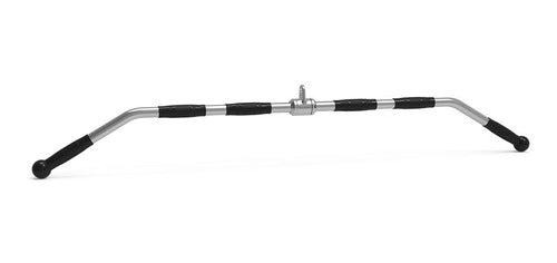 GymTonic Chrome Pulldown Bar with Rotating Grip 0