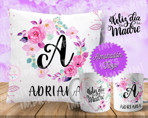 Plantillas Día De La Madre Tazas Y Almohadones Sublimar #2 2