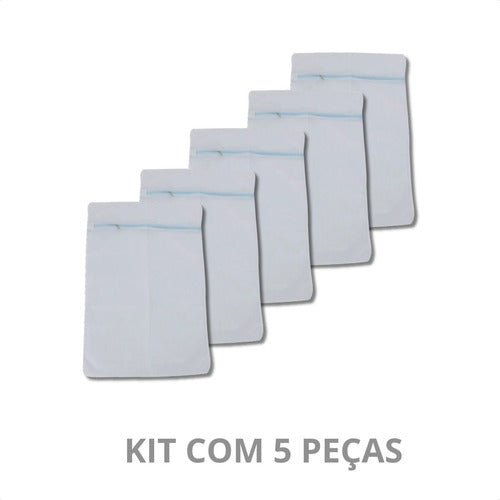 Kit 5 Protetores Lavar Roupas Delicadas - Saquinho G New 1