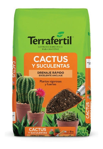 Sustrato Para Cactus Y Suculentas  Terrafertil   5l 0