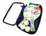 Ping Pong Set in Carry Case with Paddles, Balls, Net, and Supports 2