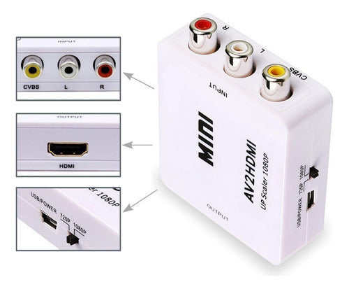 EXA Analog to Digital HDMI 1080p Signal Converter 1