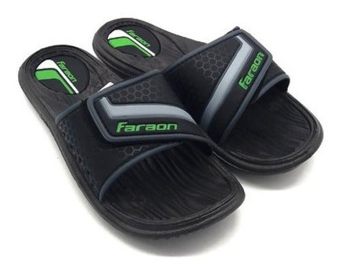 Men's Hook and Loop Anatomical Flip Flop up to Size 46! 1