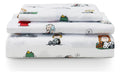 Berkshire Blanket Peanuts Kids Sheet Set Twin Size - 3 Pieza 0