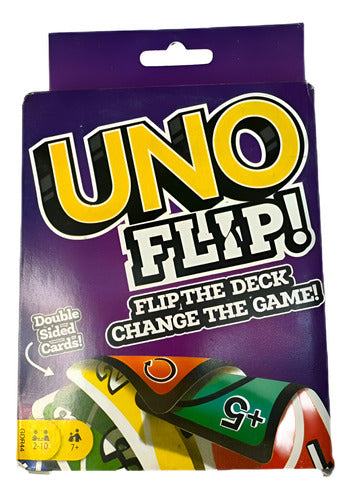 Generic Uno Flip Card Game - Fun for the Family 0