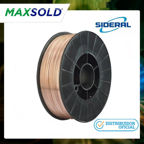 Sideral Alambre Mig Mag Soldar CO2 0.8mm 15kg 1