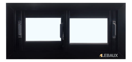 Free Shipping Black Iron Ventilator Window 60x40 0