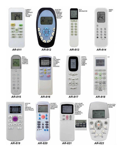 Control Remoto Para Aire Acondicionado Rg66a1 5