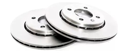 TRW/BRK Disc Brake Rotors for Volkswagen Gol Trend X 2 1