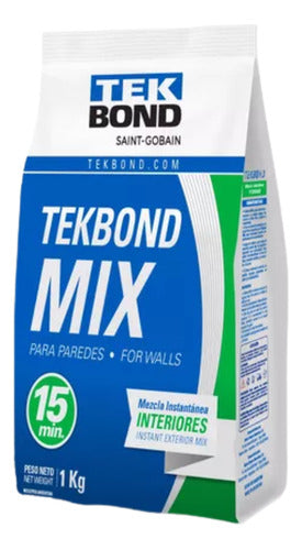 Enduido Mezcla Rápida Interiores 1kg Tek Bond 0