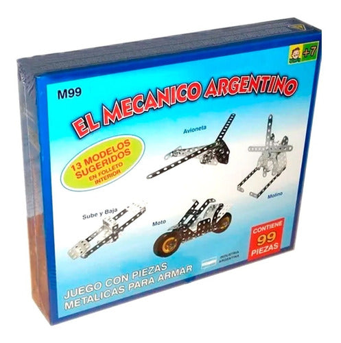 El Mecánico Argentino - Assembly Kit M99 with 99 Pieces 0