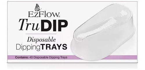 TruDip Dipping Trays Bandeja Inmersión Desechable Ezflow X40 0