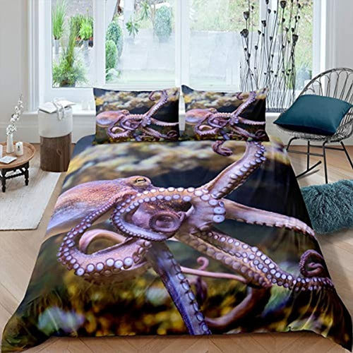 Erosebridal Octopus Tentacles Full Size Bedding Set 0