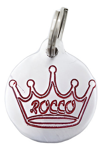 Medallas Para Perros Personalized Dog Tag - King of the House 0