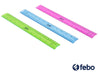 Deli Flexible Plastic Ruler 30 Cm Various Colors Febo 1