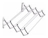 Sturdy Wall-Mounted Extensible Clothesline 60 cm Wide 7 Rods 4