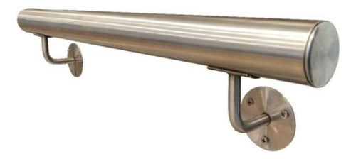 Inoxmetal Stainless Steel Handrail - 50mm x 2 Meters 0