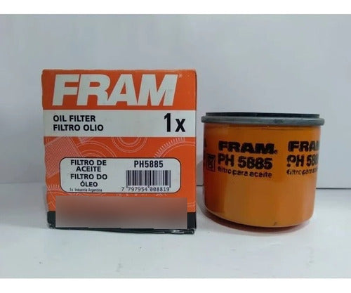 Filtro Aceite Fram Ph5885 Renault Clio 1.2 16v D4f 728 / 706 1