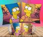 Imprimi Kits Plantillas Sublimar Tazas Y Almohadones Simpsons Amor Pares 4