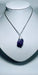 Clematisdeluz Long Necklace Amethyst Gemstone Pendant Surgical Steel 5