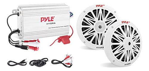 Pyle Hydra Marine Amplificador  Serie Elite 0