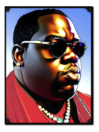 LAMINASDECOUPAGE #1411 - Decorative Frame - The Notorious B.i.g. Rap Poster 0