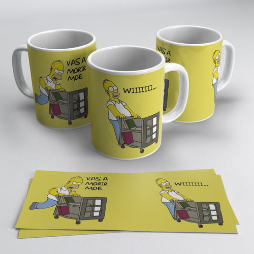 Plantillas Los Simpsons Sublimación Tazas / 40 Plantillas 1