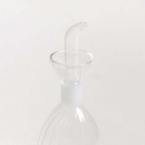 Böras Glass Oil Dispenser Cone Striped 300 ml 1