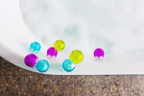 Magnific Jellyfish Suction Cup Bath Toy Set 4