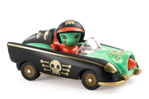 Auto Metal Crazy Motors Pirate Wheels Djeco 1