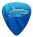 Great White Shark Púas Para Guitarra De Novedad Realista, De 1