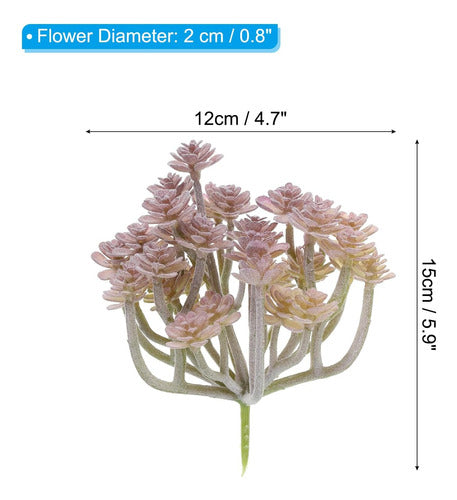 Patikil Mini Plantas Suculentas Artificiales, Plantas Falsas 1