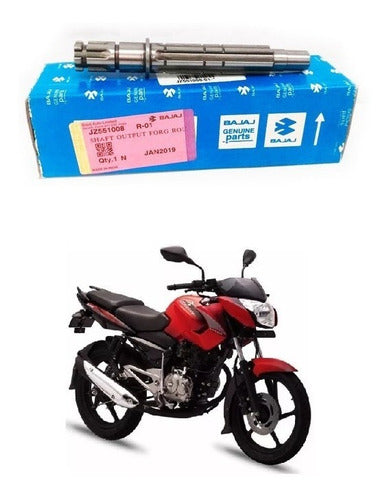 Eje De Caja Secundario Salida Bajaj Rouser 135 - Gb Motos 0