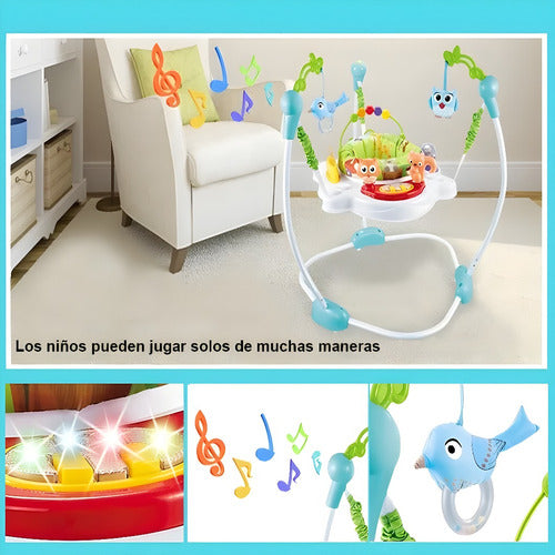 Jumper De Piso Saltarin Entrenador Ejercitador De Bebe 6