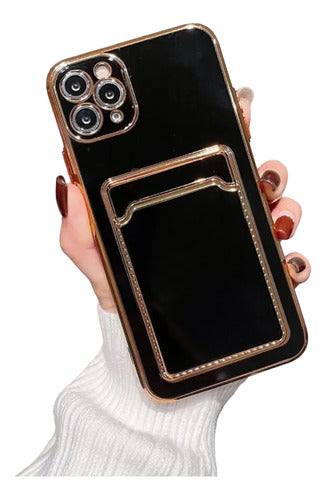 Fashionandstyleflo iPhone 13 Case with Card Slot 0