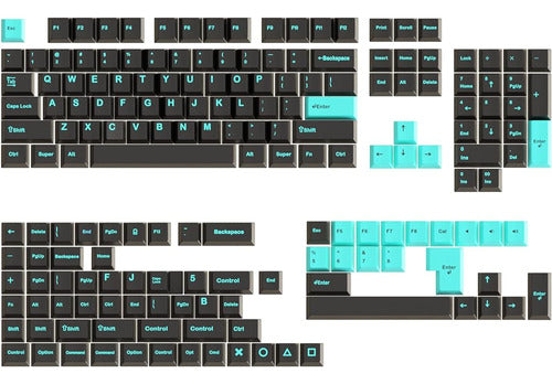 Keymecher Custom PBT Keycaps Compatible with Cherry MX 0