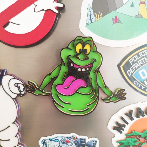 PlasticMonkey.3D Ghostbusters Sticky Magnet 1