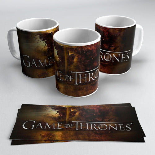 Newcaps Taza Ceramica Sublimada Serie Games Of Thrones Juego De #188 0