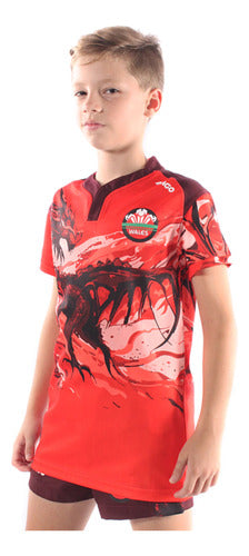 Imago Rugby Jersey Wales Kids 2024 2