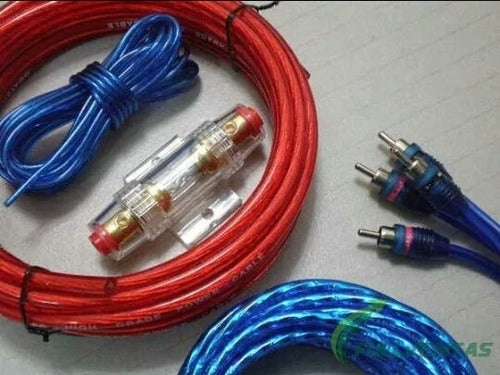 Kit Cables Rca + Instalacion De Sub Woofer Y Potencias 1