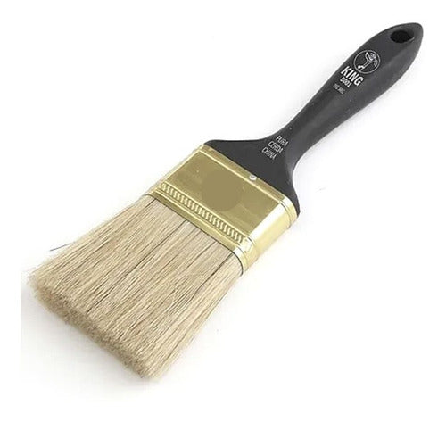 El Galgo King N° 20 Natural Bristle Brush 0