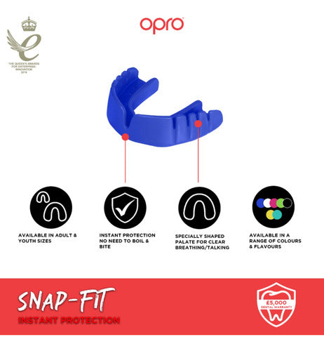 Adult Snap-Fit Mouthguard for Braces Direct Use No Molding Required 4